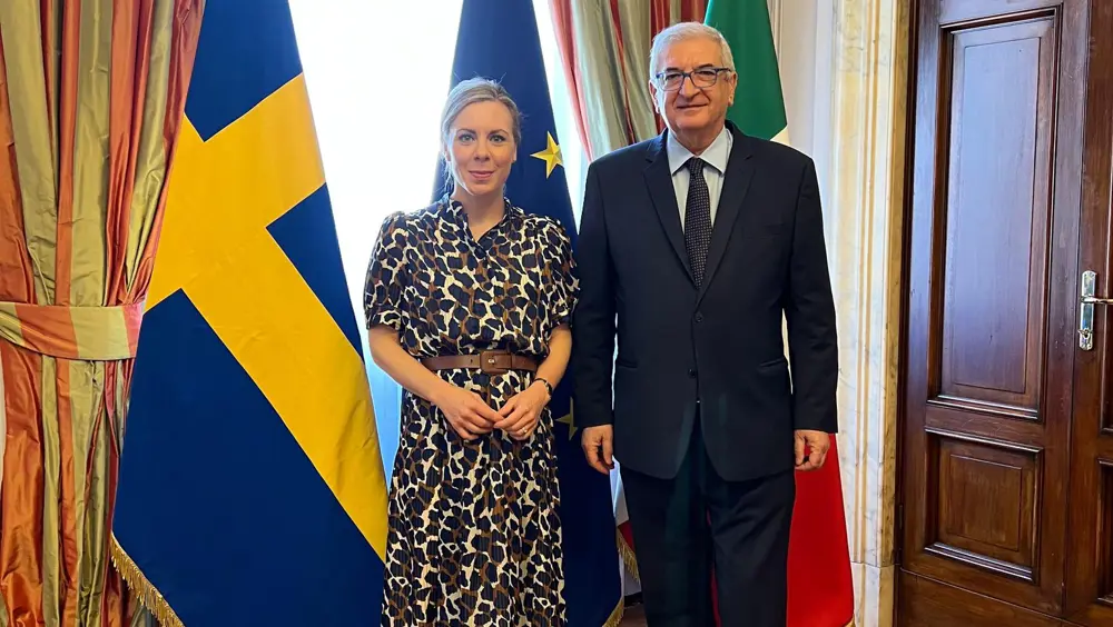 Ministro Foti, Italia e Svezia unite per un’Europa più competitiva, coesa e proiettata al futuro