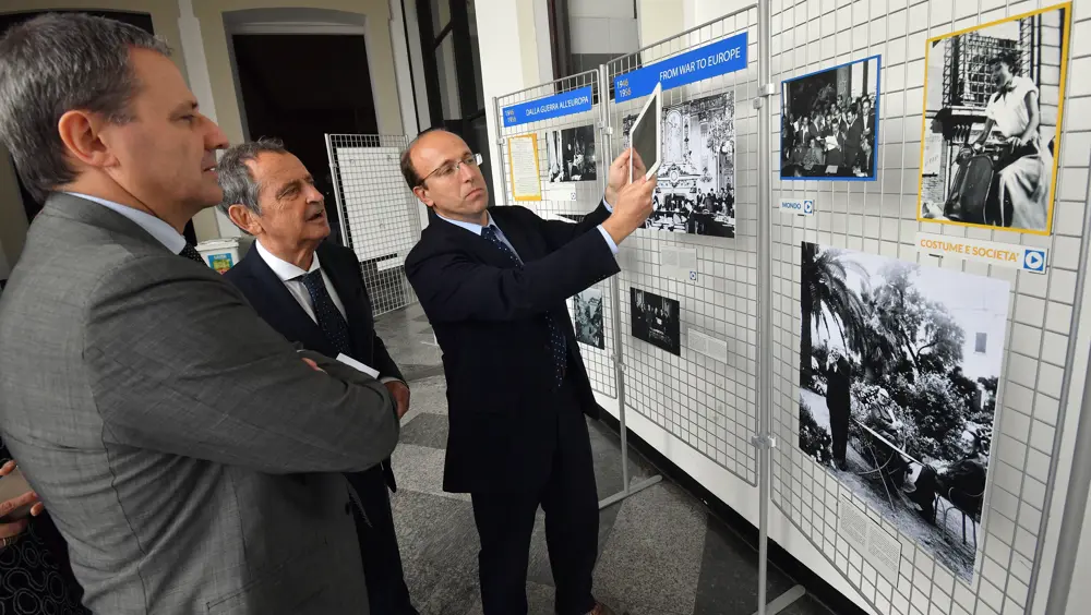 La mostra "L'Italia in Europa - L'Europa in Italia" a Milano