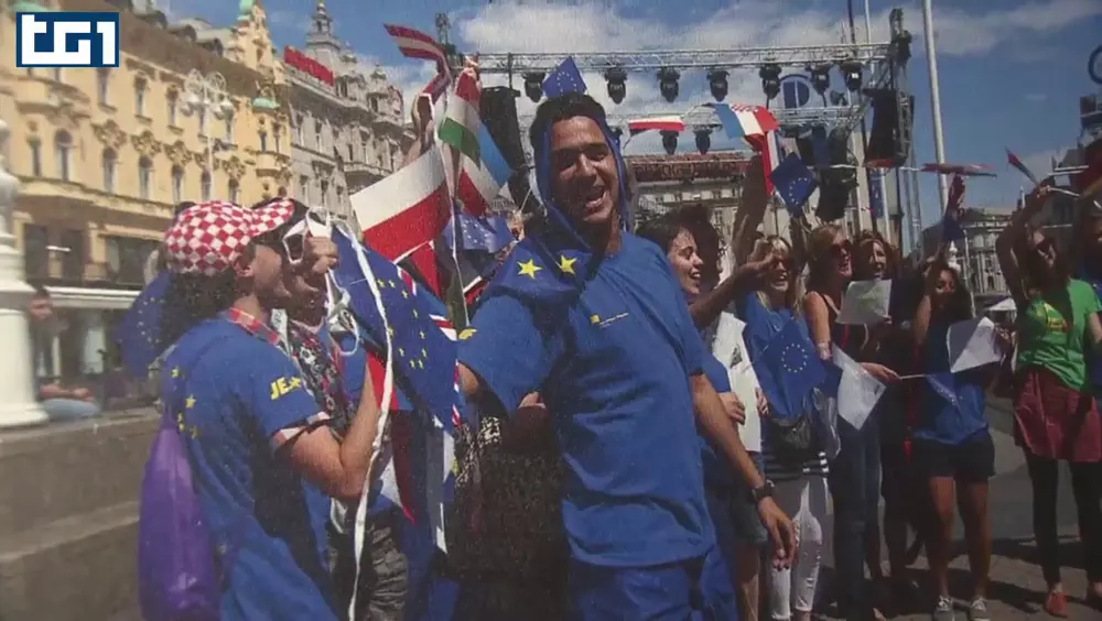 "L'Italia in Europa - L'Europa in Italia", servizio del Tg1 "L'Italia in Europa - L'Europa in Italia", servizio del Tg1