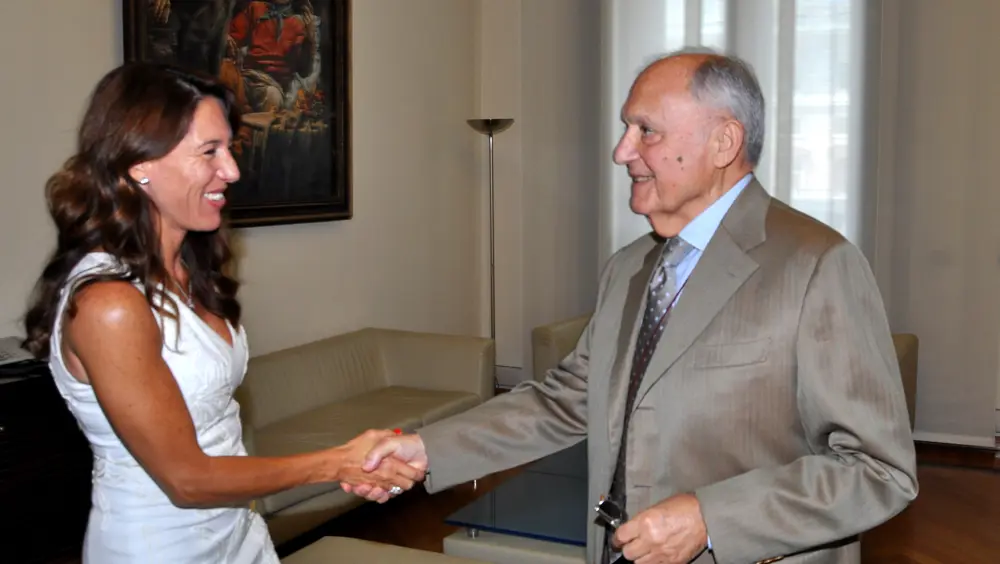 Il Ministro Savona ha incontrato l’Ambasciatrice di Malta