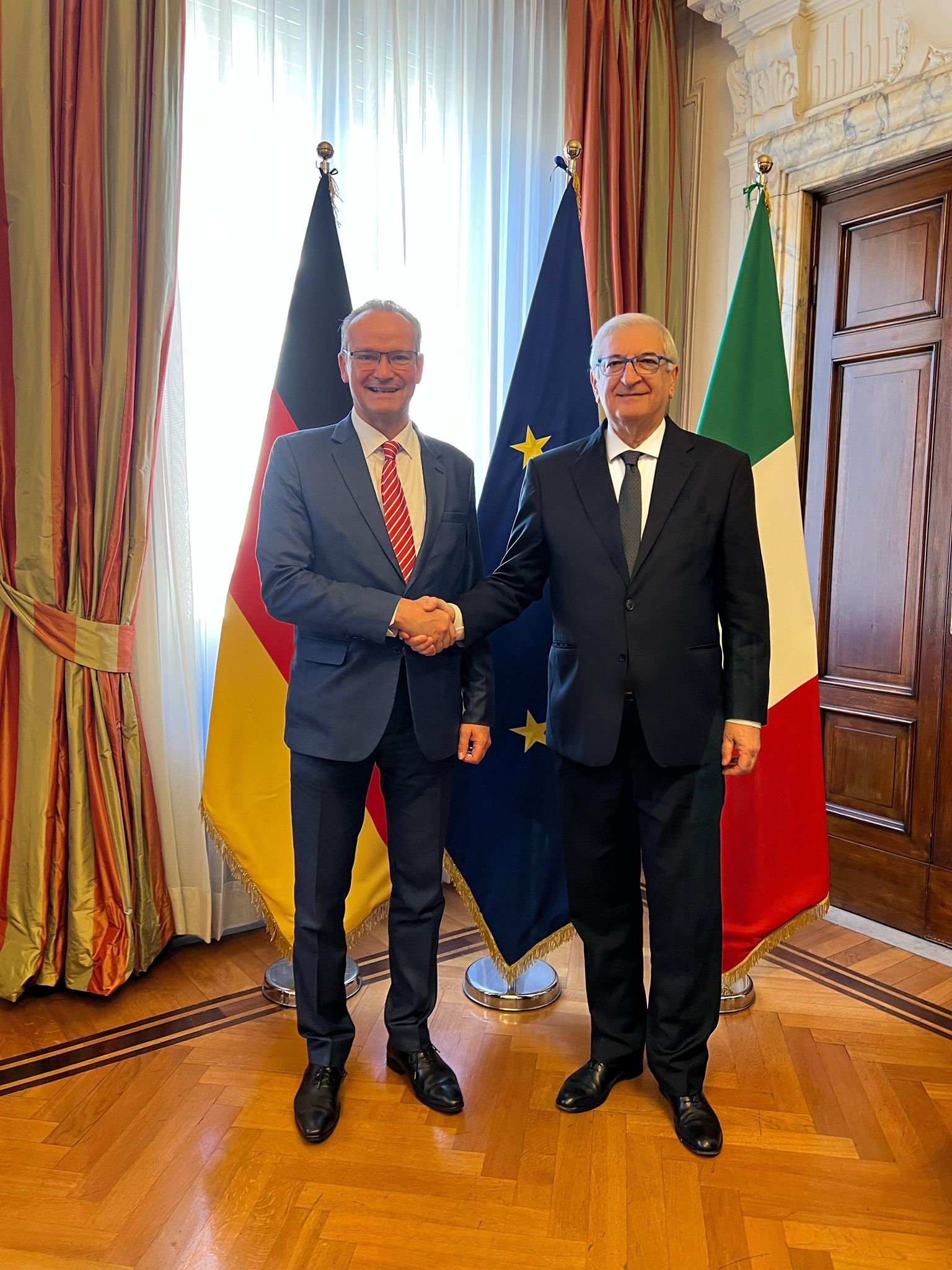 Foti incontra Krichbaum: confronto proficuo su coesione, Ucraina e nuovo QFP