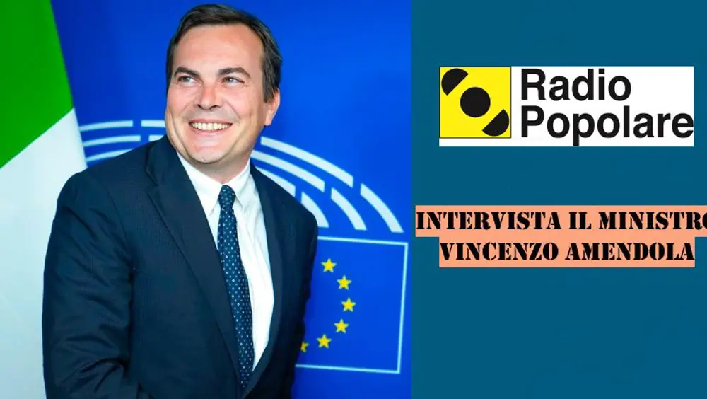 Ministro Amendola a Radio Popolare Ministro Amendola a Radio Popolare