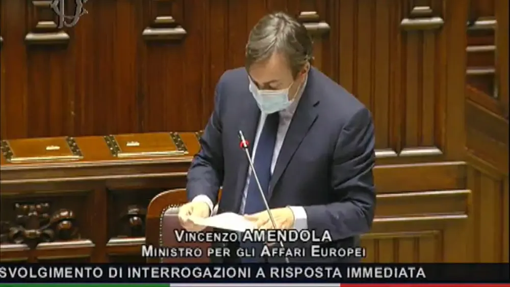 Recovery Fund, question time con il Ministro Amendola Recovery Fund, question time con il Ministro Amendola