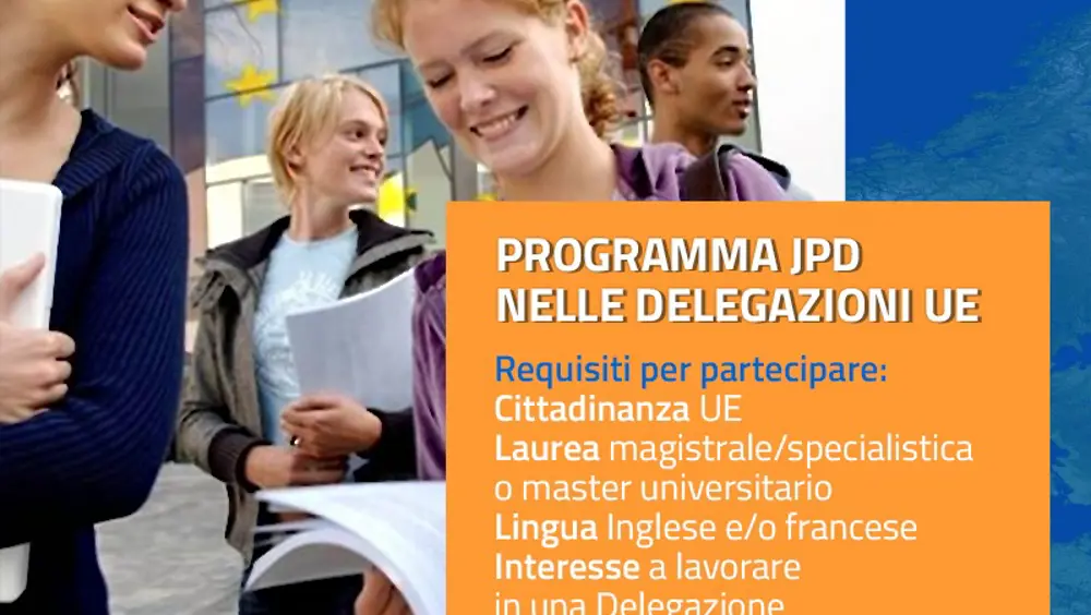 Programma JPD Junior Professionals nelle delegazioni UE Programma JPD Junior Professionals nelle delegazioni UE