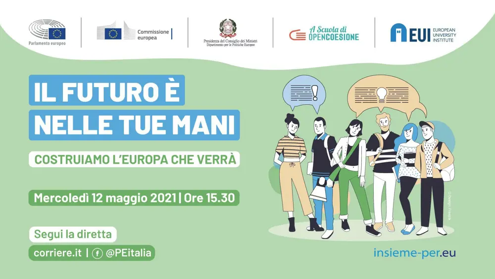 Il futuro è nelle tue mani - Costruiamo l’Europa che verrà Il futuro è nelle tue mani - Costruiamo l’Europa che verrà
