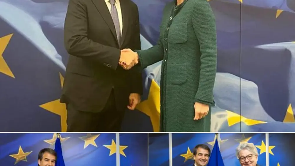 Incontri a Bruxelles per il Ministro Fitto Incontri a Bruxelles per il Ministro Fitto