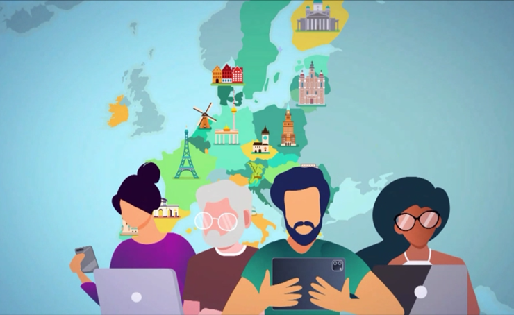 Campagna di comunicazione istituzionale "La tua Europa - Conosci i tuoi diritti"