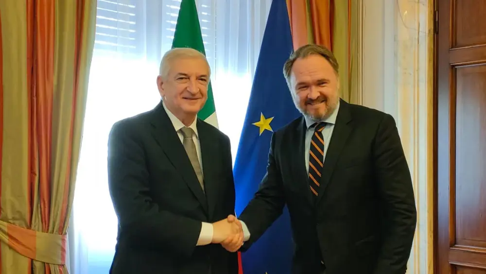 Ministro Foti incontra Commissario UE Jørgensen Ministro Foti incontra Commissario UE Jørgensen